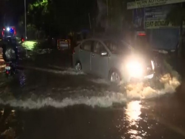 Chennai witnesses severe waterlogging amid heavy rainfall (Photo/ANI)