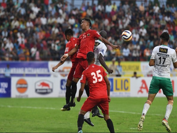A visual from Shillong's match with Downtown. (Photo- AIFF/Durand Cup)