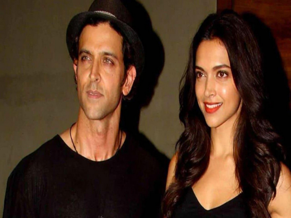 Hrithik Roshan and Deepika Padukone (Image source: Instagram)