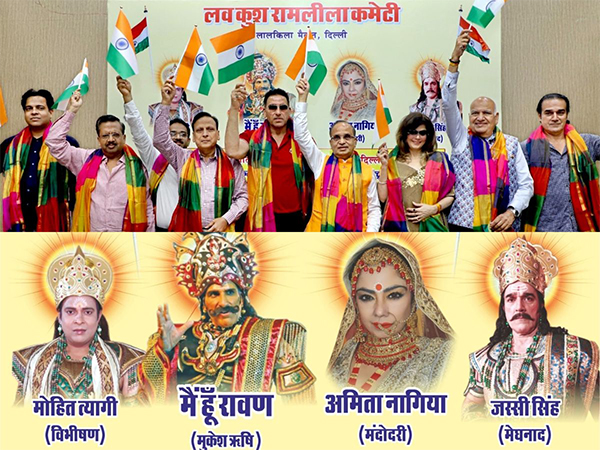 Grand Ramleela Event at Shiv Dham: Lav Kush Ramleela Committee Presents Epic Saga with Bollywood Stars