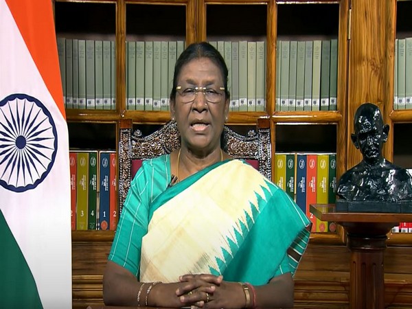 President Droupadi Murmu (Photo Courtesy: DD News/Youtube)