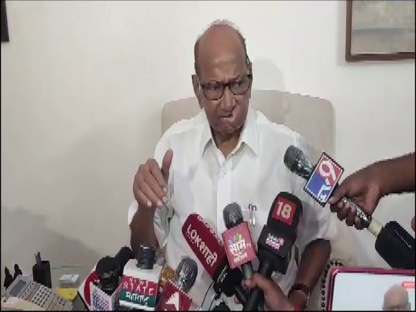 Nationalist Congress Party chief Sharad Pawar (Photo/ANI)