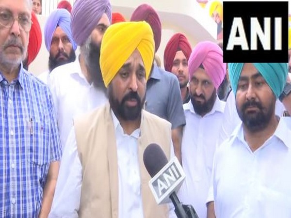 Punjab Chief Minister Bhagwant Mann (Photo/ANI)