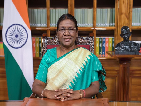 President Droupadi Murmu (Photo/ANI)
