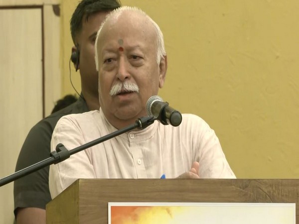 RSS Chief Mohan Bhagwat (Photo/ANI)