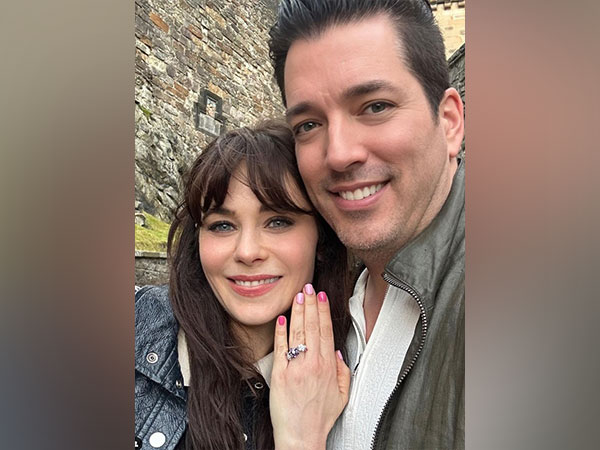 Jonathan Scott, Zooey Deschanel (Image source: Instagram)