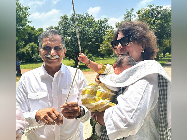 Upasana Konidela's parents and daughter (Image source: Instagram)