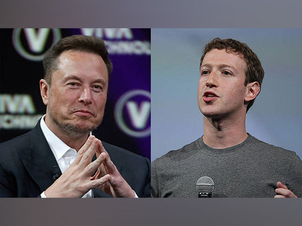 Elon Musk, Mark Zuckerberg (Image source: Twitter)