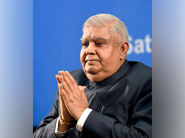 Vice President Jagdeep Dhankhar (File Photo/ANI)
