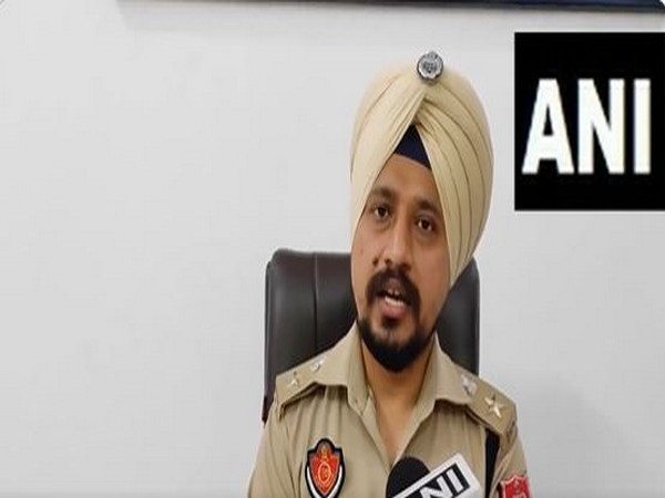 Gulneet Singh, SSP, Bathinda (Photo/ANI)