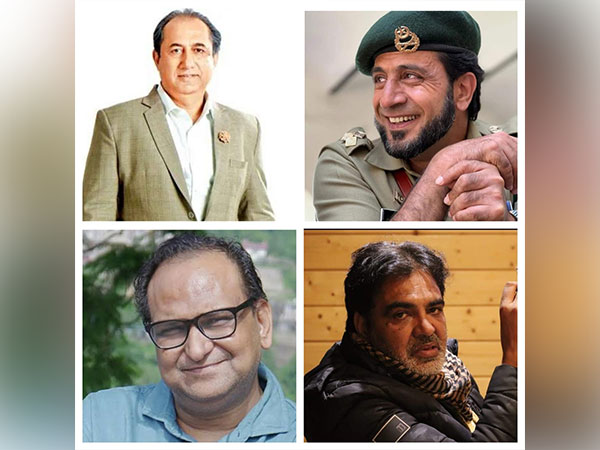 Dhiraj Mishra, Mir Sarwar, Lalit Parimoo, Hussein Khan (Photo/ANI)