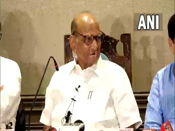 Nationalist Congress Party (NCP) chief Sharad Pawar (File Photo/ANI)