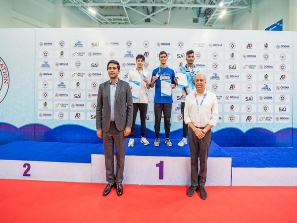 A visual from the medal ceremony. (Photo- SFI)