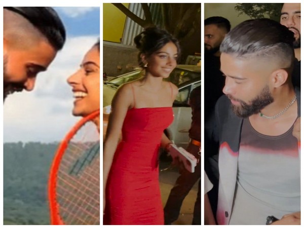 AP Dhillon, Banita Sandhu (Image source: Instagram), Banita Sandhu, AP Dhillon at screening of ‘AP Dhillon: First Of A Kind' (Image source/ANI) 