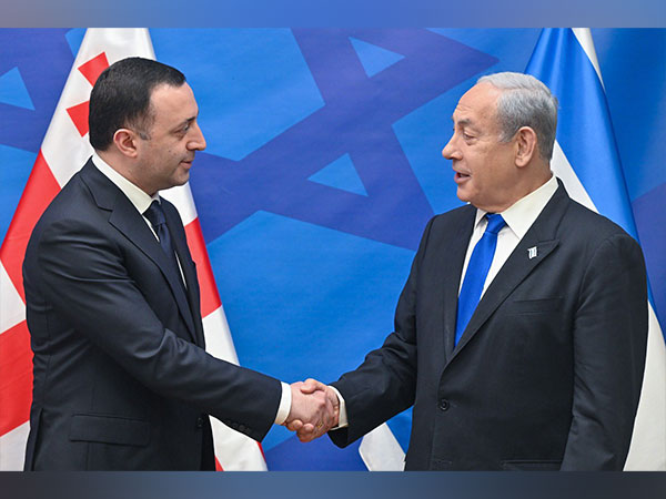 Georgia Prime Minister Irakli Gribashvili, Israel Prime Minister Benjamin Netanyahu (Image Credit: X/@netanyahu)