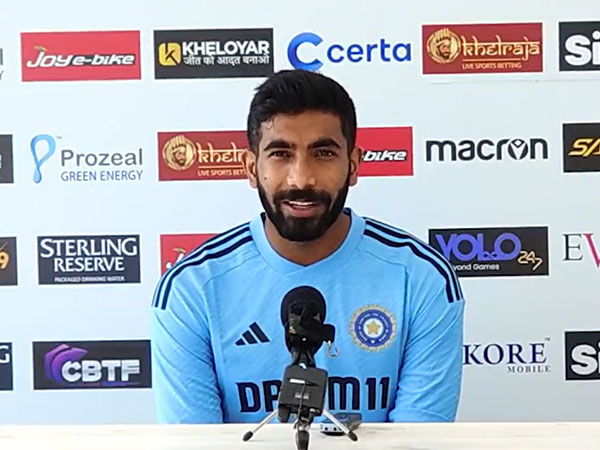 India captain Jasprit Bumrah during press conference ahead of 1st T20I against Ireland in Dublin (Image: BCCI Twitter)