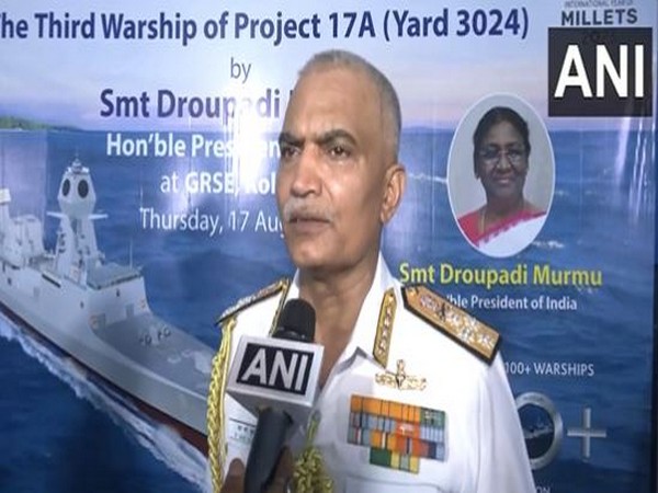 Indian Navy Chief Admiral R Hari Kumar (Photo/ANI)
