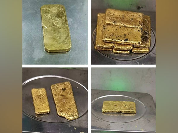Gold seized at Delhi airport (Photo credit/Delhi Customs (Airport & General) Twitter handle)