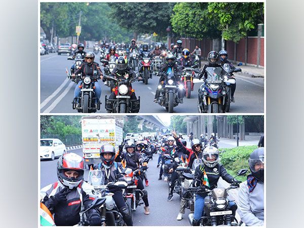 The biggest Independence Day bike ride in Delhi NCR was done by Women this year