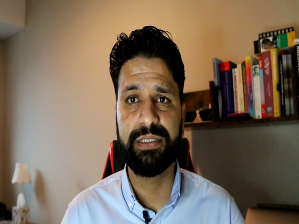 Hakeem Baloch, a journalist and a senior activist of the Baloch National Movement (Photo/ANI)