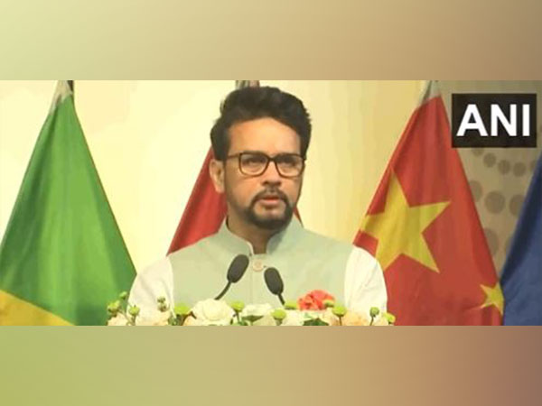 Union Minister for Youth Affairs and Sports Anurag Singh Thakur (Photo/ANI)