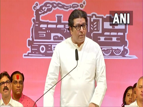 Maharashtra Navnirman Sena (MNS) chief Raj Thackeray (File Photo/ANI)