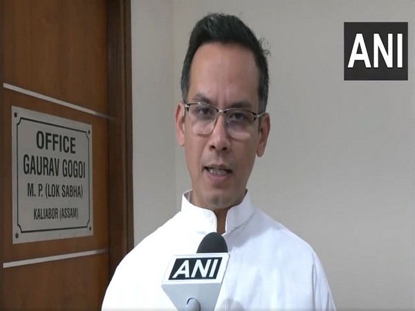 Congress Lok Sabha MP Gaurav Gogoi (Photo/ANI)