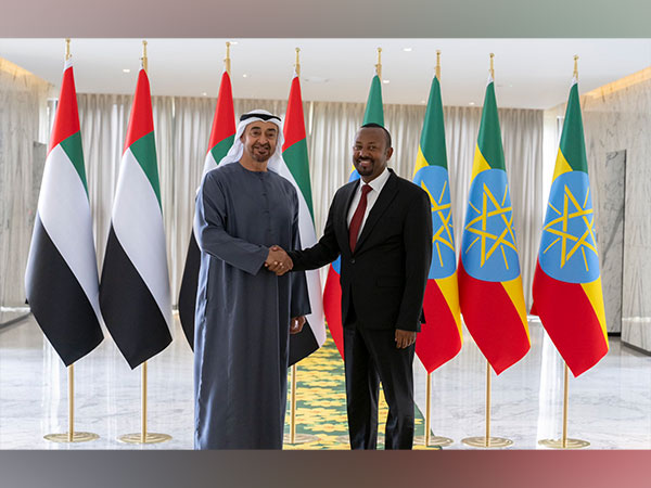 UAE President Sheikh Mohamed bin Zayed Al Nahyan, Ethiopia PM Abiy Ahmed (Image Credit: X/@MohamedBinZayed)