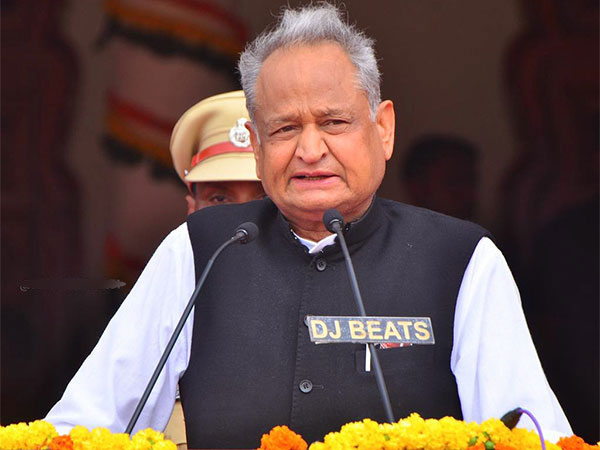 Rajasthan Chief Minister Ashok Gehlot (File Photo/ANI)