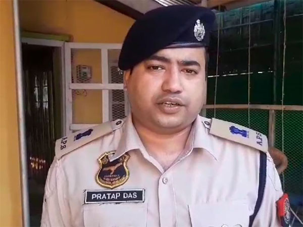 Pratap Das, Additional Superintendent of Police of Karimganj district (Photo/ANI)