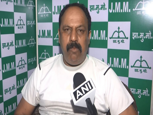 JMM spokesperson Manoj Pandey (Photo/ANI)