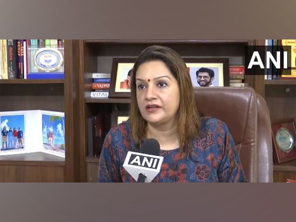 Shiv Sena (Uddhav Balasaheb Thackeray faction) MP Priyanka Chaturvedi (Photo/ANI)