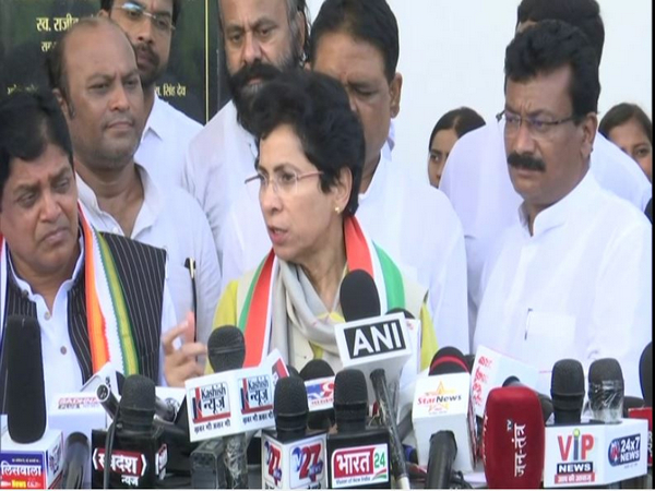 Chhattisgarh Congress in-charge Kumari Selja. (Photo/ANI)