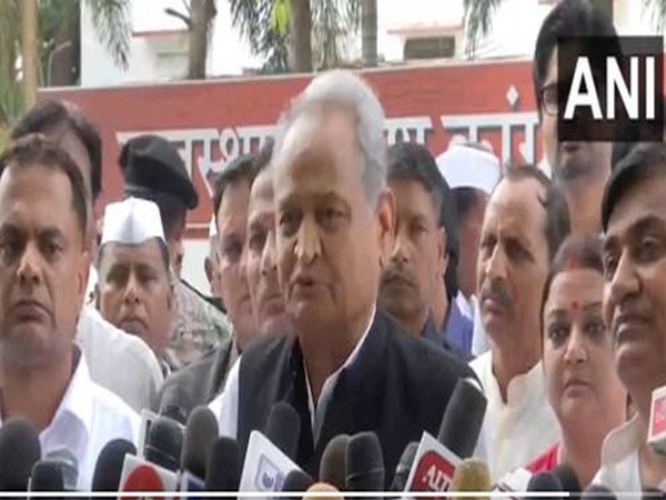 Rajasthan Chief Minister Ashok Gehlot (Photo/ANI)