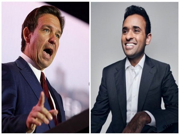 Republican presidential candidates Ron DeSantis and Vivek Ramaswamy (Photo: Reuters, Twitter)
