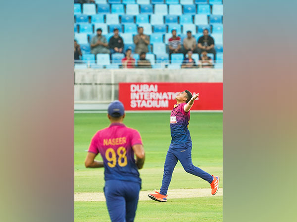 Aayan Afzal Khan. (Photo- UAE Cricket Twitter)