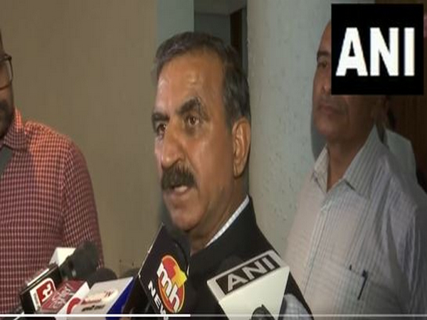 Himachal Chief Minister Sukhwinder Singh Sukhu (Photo/ANI)