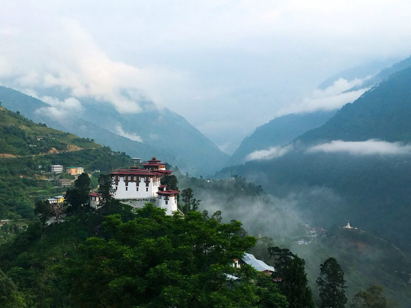 Ladndscape image of Lhuentse district. (Photo Credit - Twitter/@tsheringtobgay)