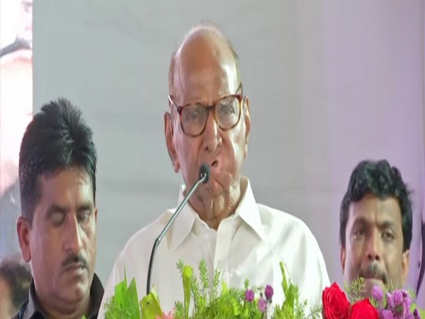 Nationalist Congress Party (NCP) chief Sharad Pawar (Photo/ANI)