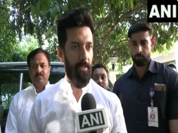 Lok Janshakti Party (Ram Vilas) president Chirag Paswan (Photo/ANI)