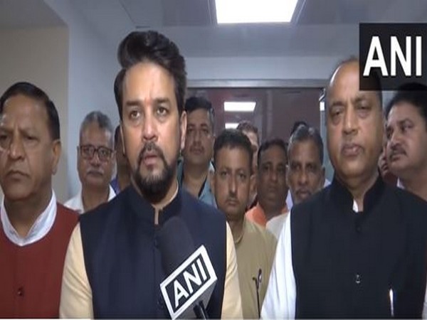 Union Minister Anurag Thakur (Photo/ANI)