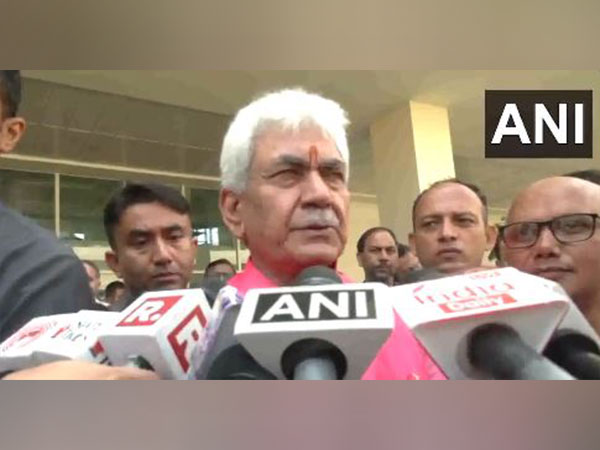 Jammu and Kashmir Lieutenant Governor Manoj Sinha (Photo/ANI)
