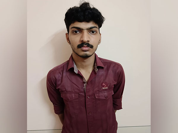 Arrested accused Benedict Sabu (Photo/Mangaluru Police)