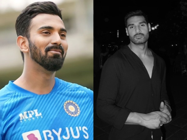 KL Rahul, Ahan Shetty (Image source: Instagram)
