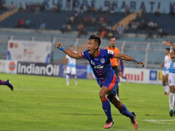 Bengaluru FC team in action during Durand Cup (Image: AIFF)