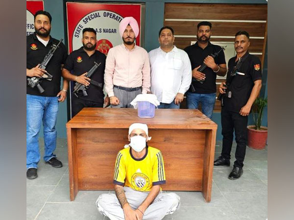 Punjab Police arrest key operative of Bambiha gang (Photo/ANI)