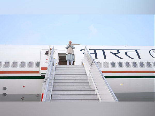 Prime Minister Narendra Modi departs for Johhannesburg, South Africa. (Photo/ANI)