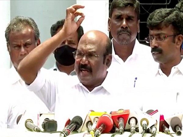 AIADMK leader and former Tamil Nadu minister D. Jayakumar. (File Photo/ANI)