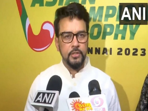 Sports Minister Anurag Thakur (Image: ANI)