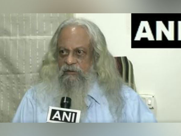 Former ISRO Scientist YS Rajan speaking on safe landing of Chandrayaan-3. (Photo/ ANI)